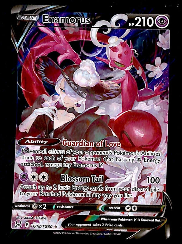 Enamorus V Trainer Gallery Lost Origin TG18/TG30, NM Pokemon Card