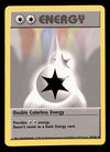 Double Colorless Energy Base Set 1999 Unlimited LP, 96/102 Pokemon Card.