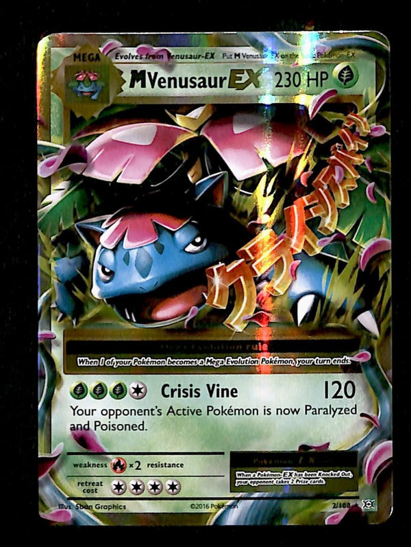 Mega Venusaur EX Evolutions 2/108, NM Pokemon Card