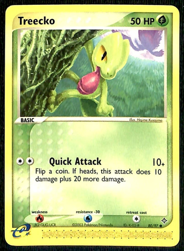 Treecko EX Dragon NM, 80/97 Pokemon Card