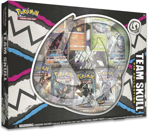 Team Skull Pin Collection Box