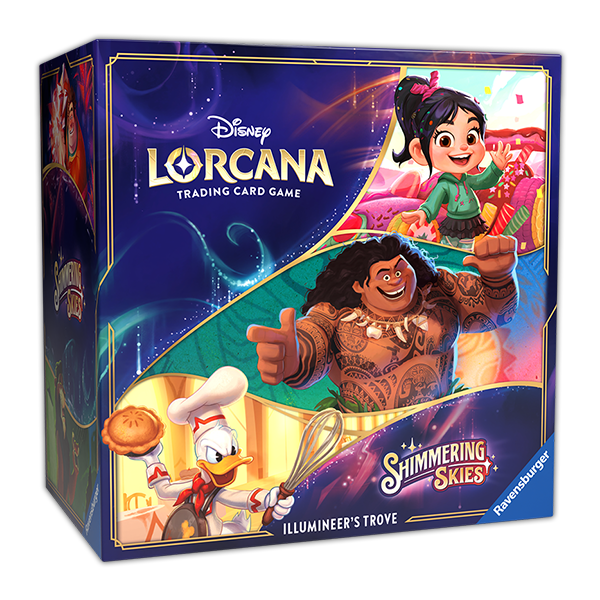 Disney Lorcana Shimmering Skies Trove Trainer Set