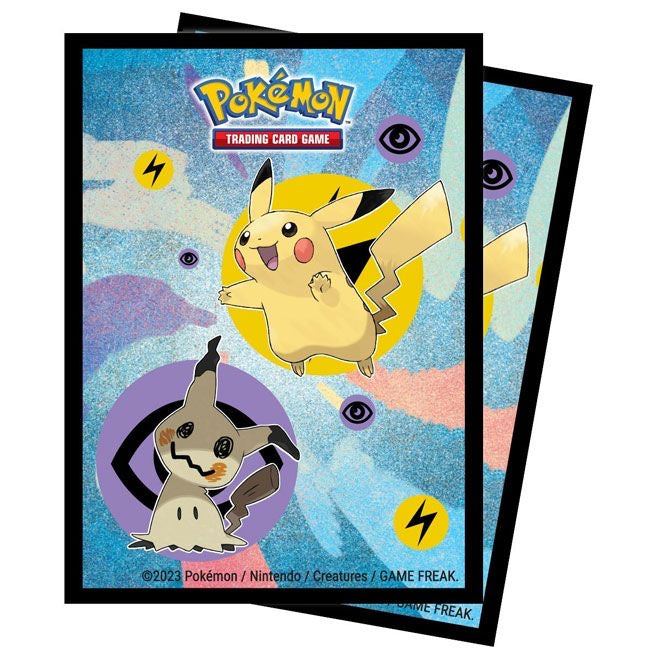 65 x Ultra Pro Deck Sleeves - Pokemon Pikachu & Mimikyu