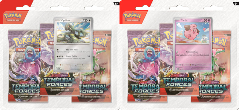 Temporal Forces 3 Pack Blister