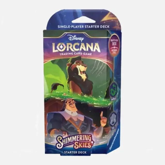 Disney Lorcana Shimmering Skies Starter Decks