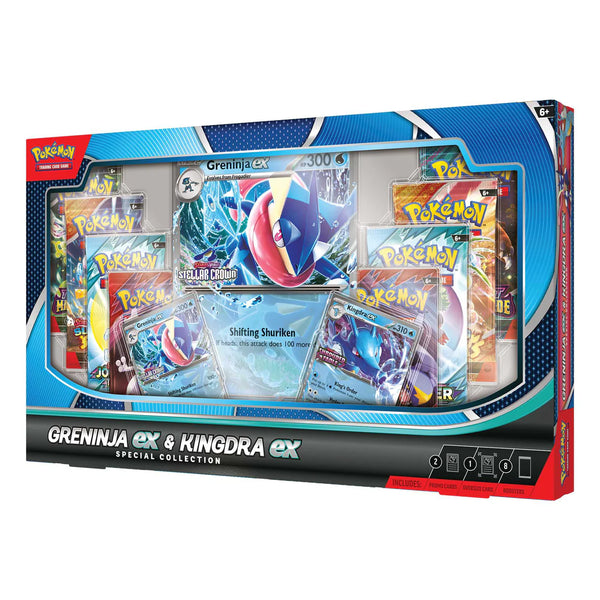 Greninja and Kingdra ex Box Collection Box