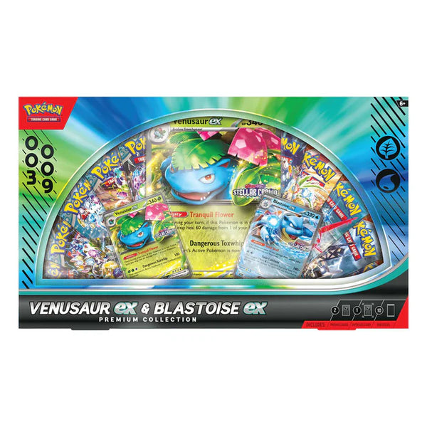 Venusaur EX and Blastoise EX Collection Box