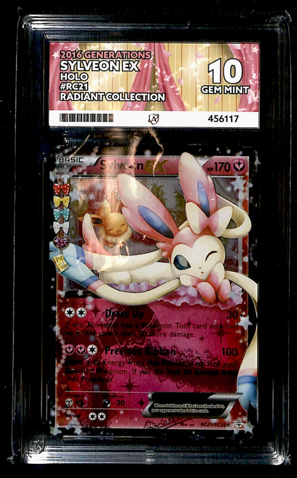 Sylveon ex Generations RC21/RC32, ACE 10 Pokemon Card