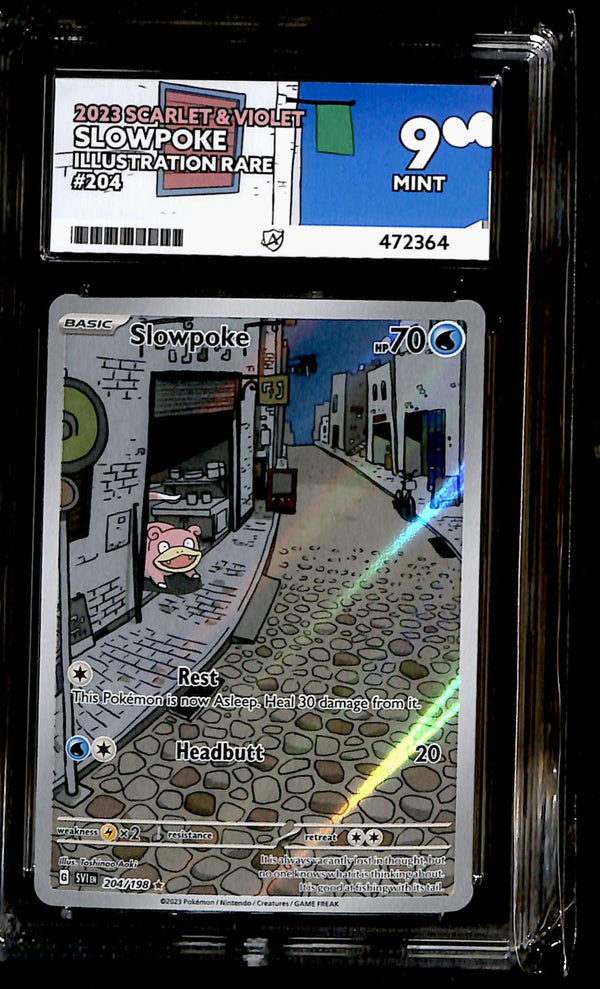 Slowpoke Scarlet & Violet Base 204/198, ACE 9 Pokemon Card