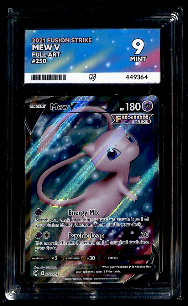 Mew V Fusion Strike 250/264, ACE 9 Pokemon Card