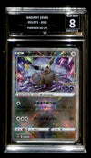 Radiant Eevee Japanese 055/071, Get Graded 8 Pokemon Card