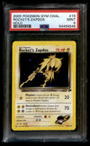 Rockets Zapdos Holo Gym Challenge 15/132, PSA 9 Pokemon Card