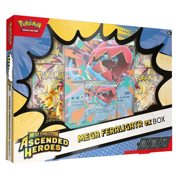 Mega Evolution Ascended Heroes - Mega Feralitar ex Collection Box