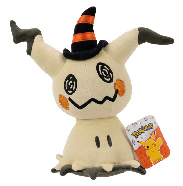 Mimikyu With Witches Hat 8" Pokemon Plushie