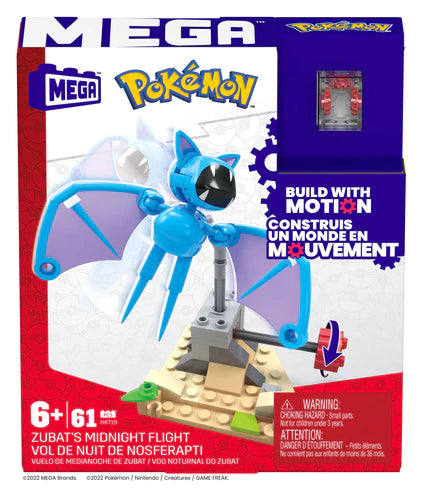 Mega Construx Zubat Midnight Flight