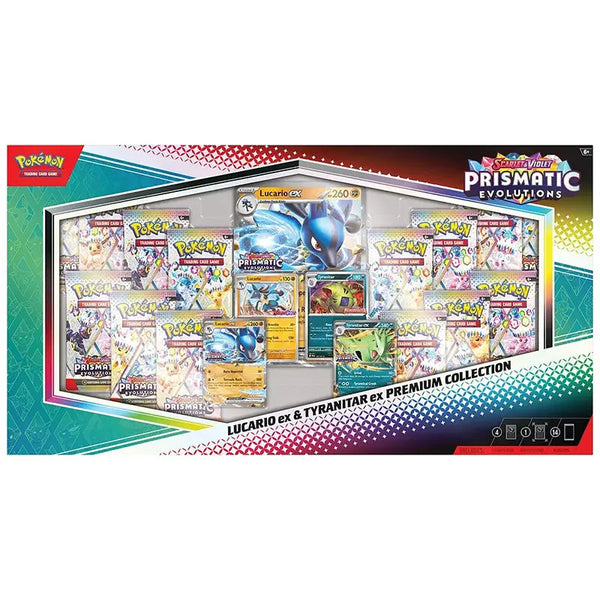 Lucario ex and Tyranitar Premium Collection Box