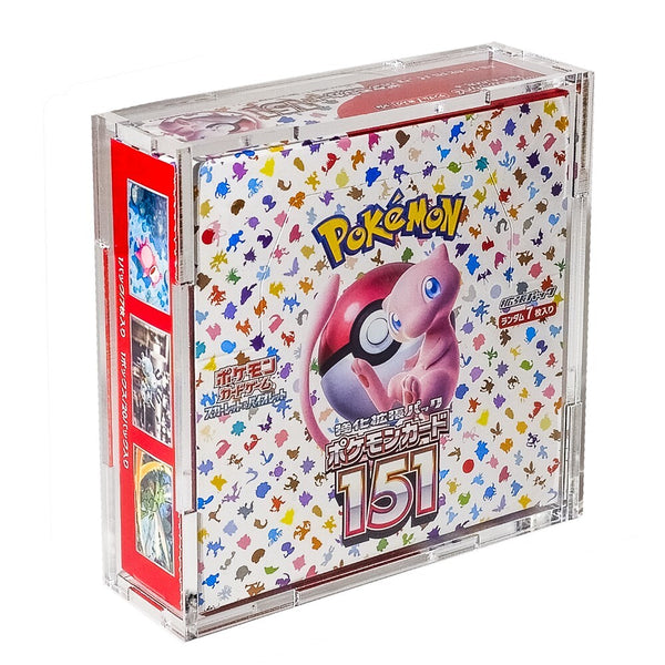 151 Japanese Sealed Booster Box WITH CASE