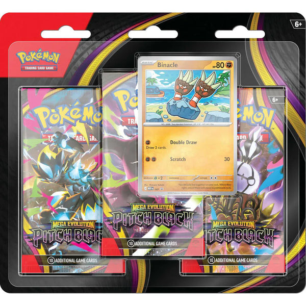 Pitch Black 3 Pack Blister