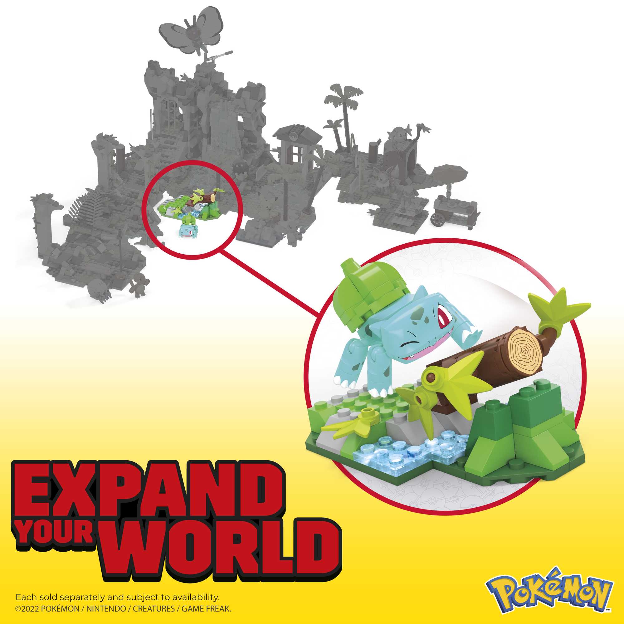 Mega Construx Bulbasaur Forest Trek