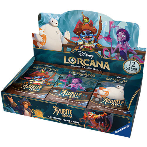 Disney Lorcana Azurite Sea Booster Box