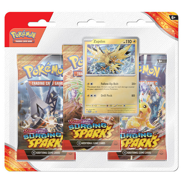 Surging Sparks 3 Pack Blister