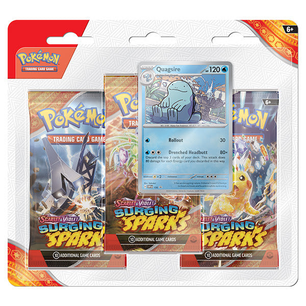 Surging Sparks 3 Pack Blister