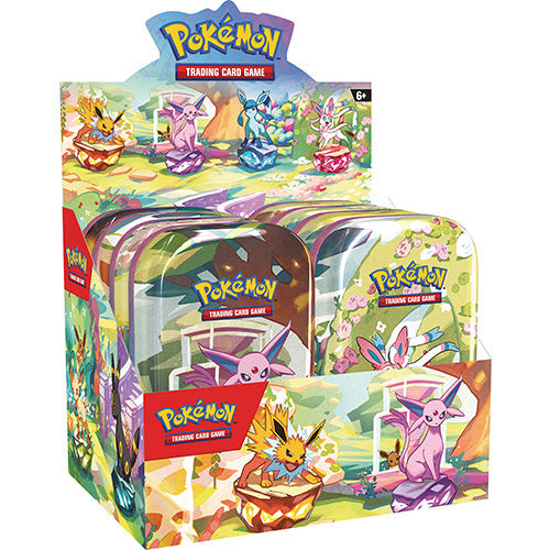 Prismatic Evolutions Mini Tin