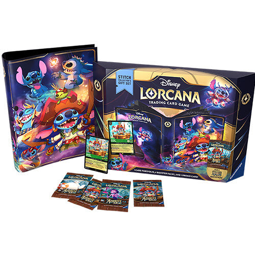 Disney Lorcana Azurite Sea Stitch Collector’s Gift Set