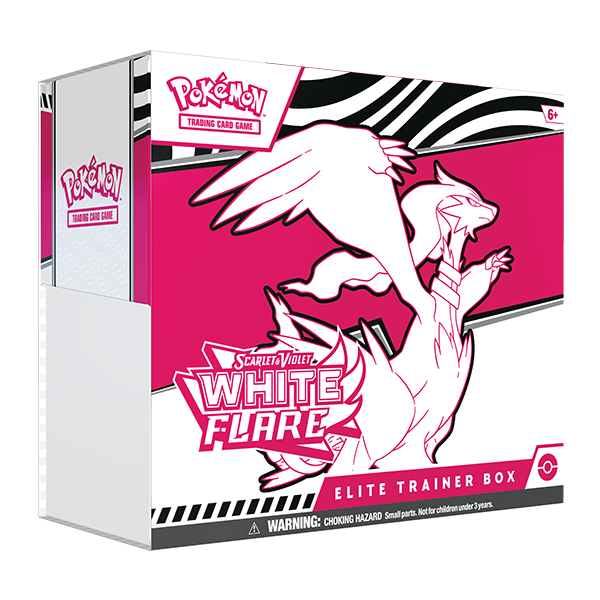 White Flare Elite Trainer Box