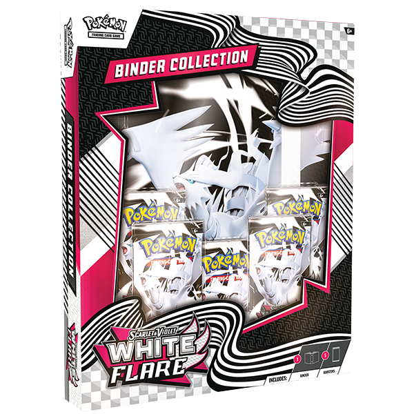 White Flare Binder Collection