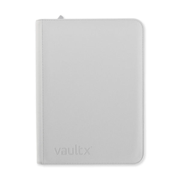 Vault X EXO-Tec Zip WHITE EDITION 9 Pocket Binder