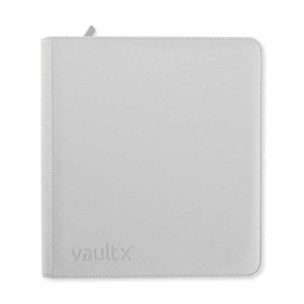 Vault X EXO-Tec Zip WHITE EDITION 12 Pocket Binder