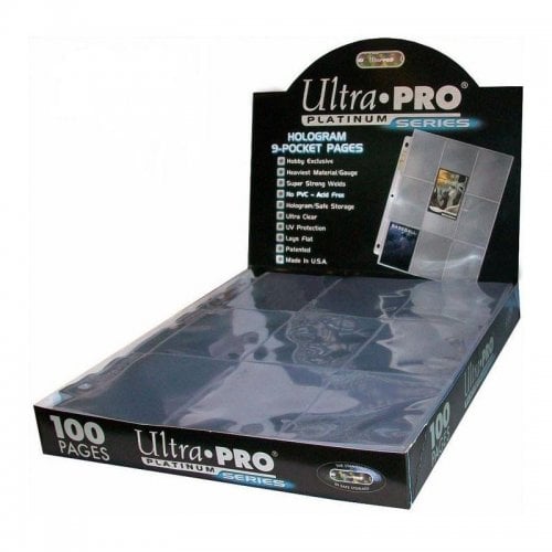 Ultra Pro Preimum Series 9 Pocket Binder Pages