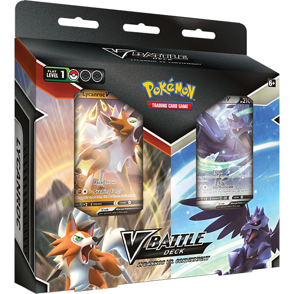 V Battle Deck Bundle - Lycanroc V Vs Corviknight V