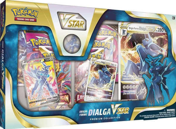 Origin Forme Palkia OR Origin Forme Dialga VSTAR Premium Collection Box