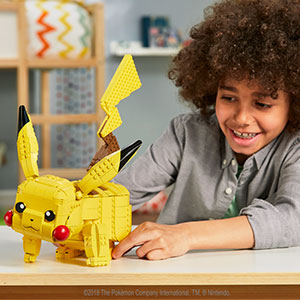 Pokemon Mega Construx Jumbo Pikachu