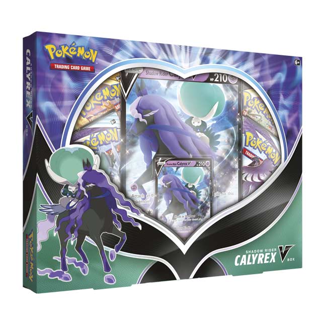 Shadow Rider Calyrex V Collection Box