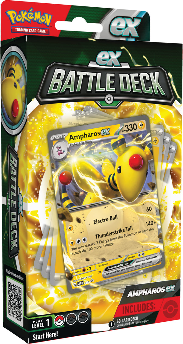 Lucario Or Ampharos EX Battle Deck Box