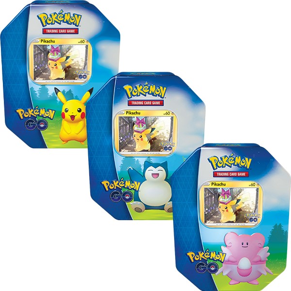 Pokemon Go Tin Set of 3