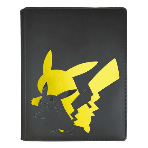 Pikachu Elite Series 9-Pocket Zippered PRO Pokemon Binder