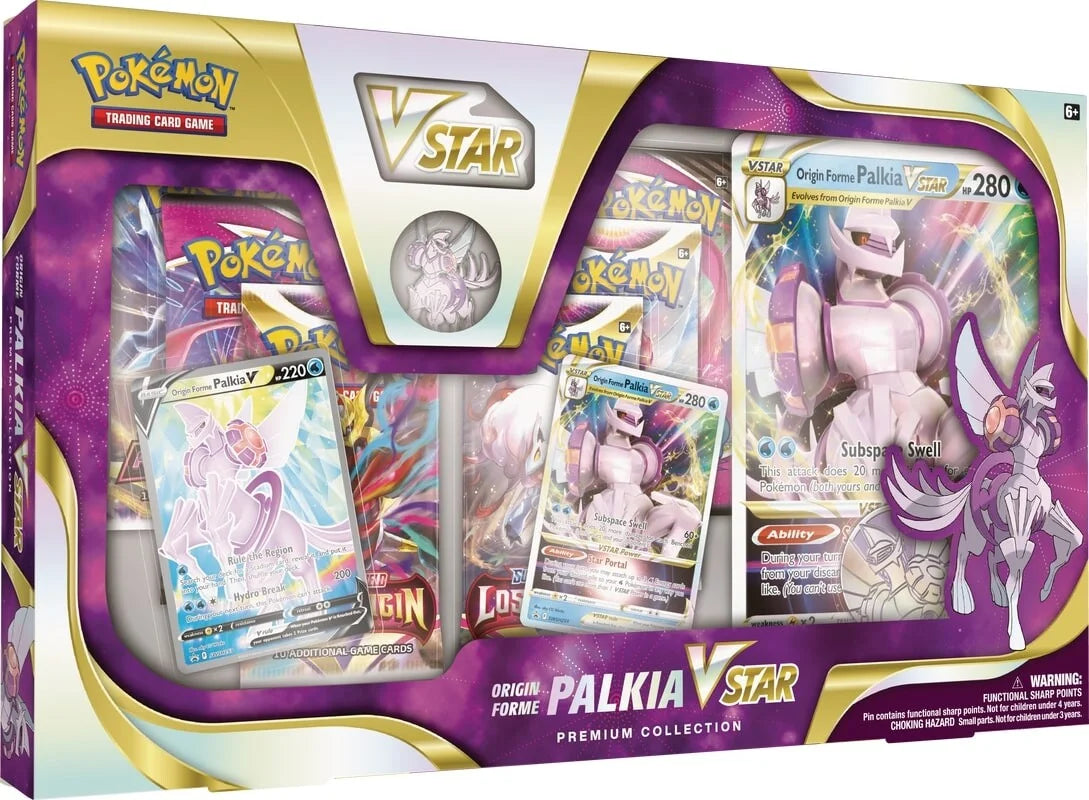 Origin Forme Palkia OR Origin Forme Dialga VSTAR Premium Collection Box