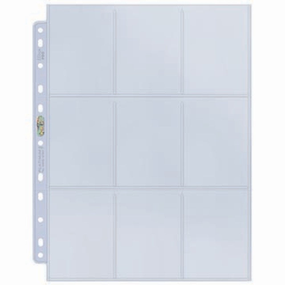 Ultra Pro Preimum Series 9 Pocket Binder Pages